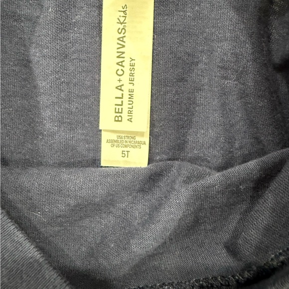 Hanukkah Kids Navy Blue Graphic T-Shirt - Picture 2 of 2